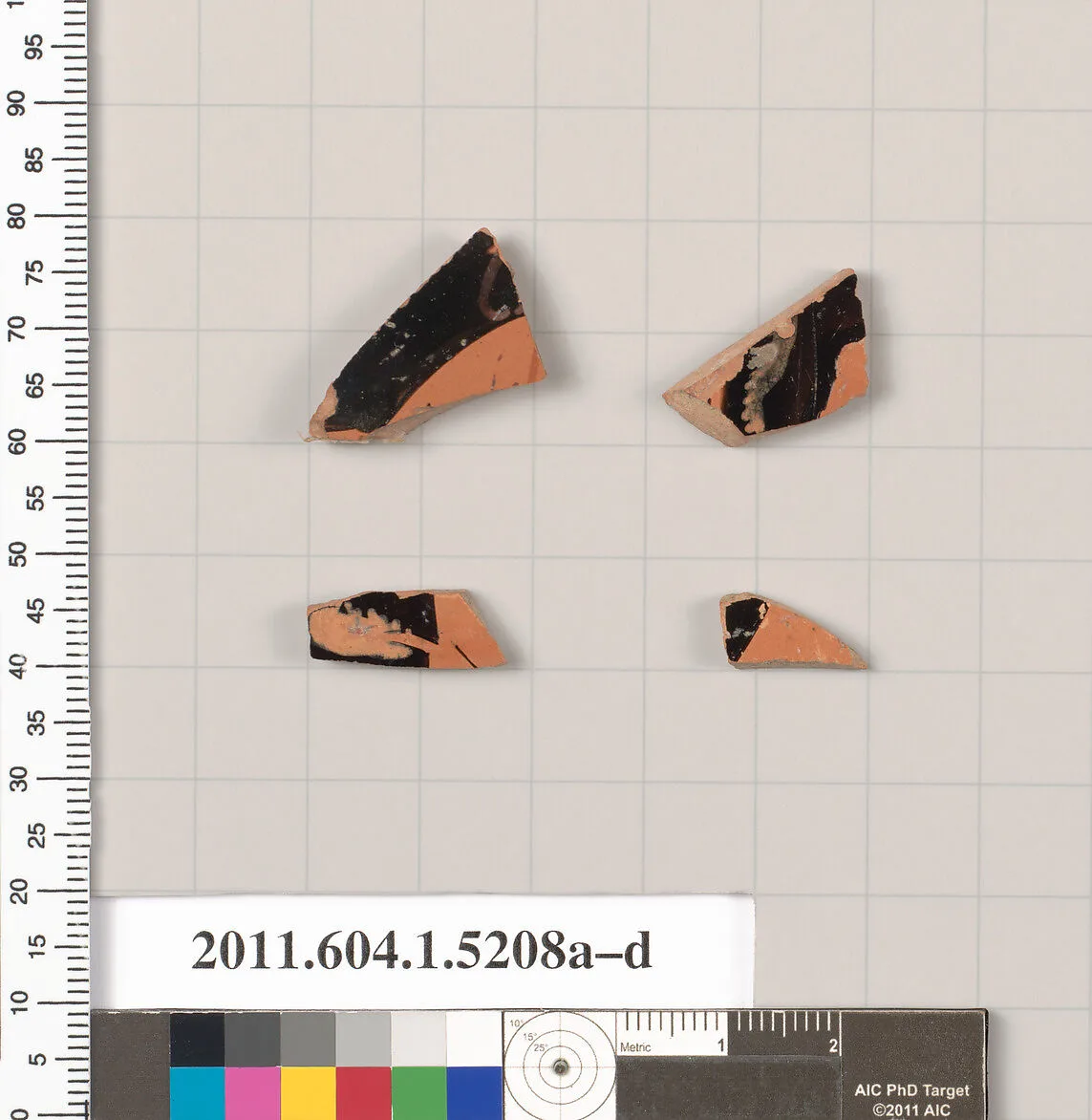 Terracotta fragments of kylikes (drinking cups) — Unknown