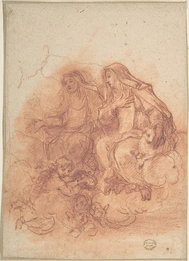 Saint Agnes and a Female Saint