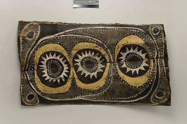 Painting from a Ceremonial House Ceiling — Numei, Amachi Kalaba|Artists of Mariwai Village