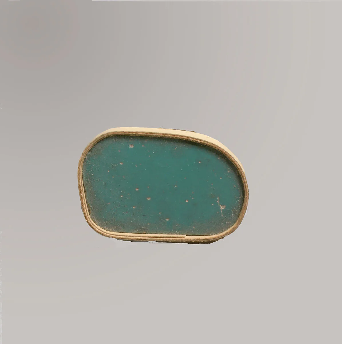 Glass monochrome inlay fragment — Unknown