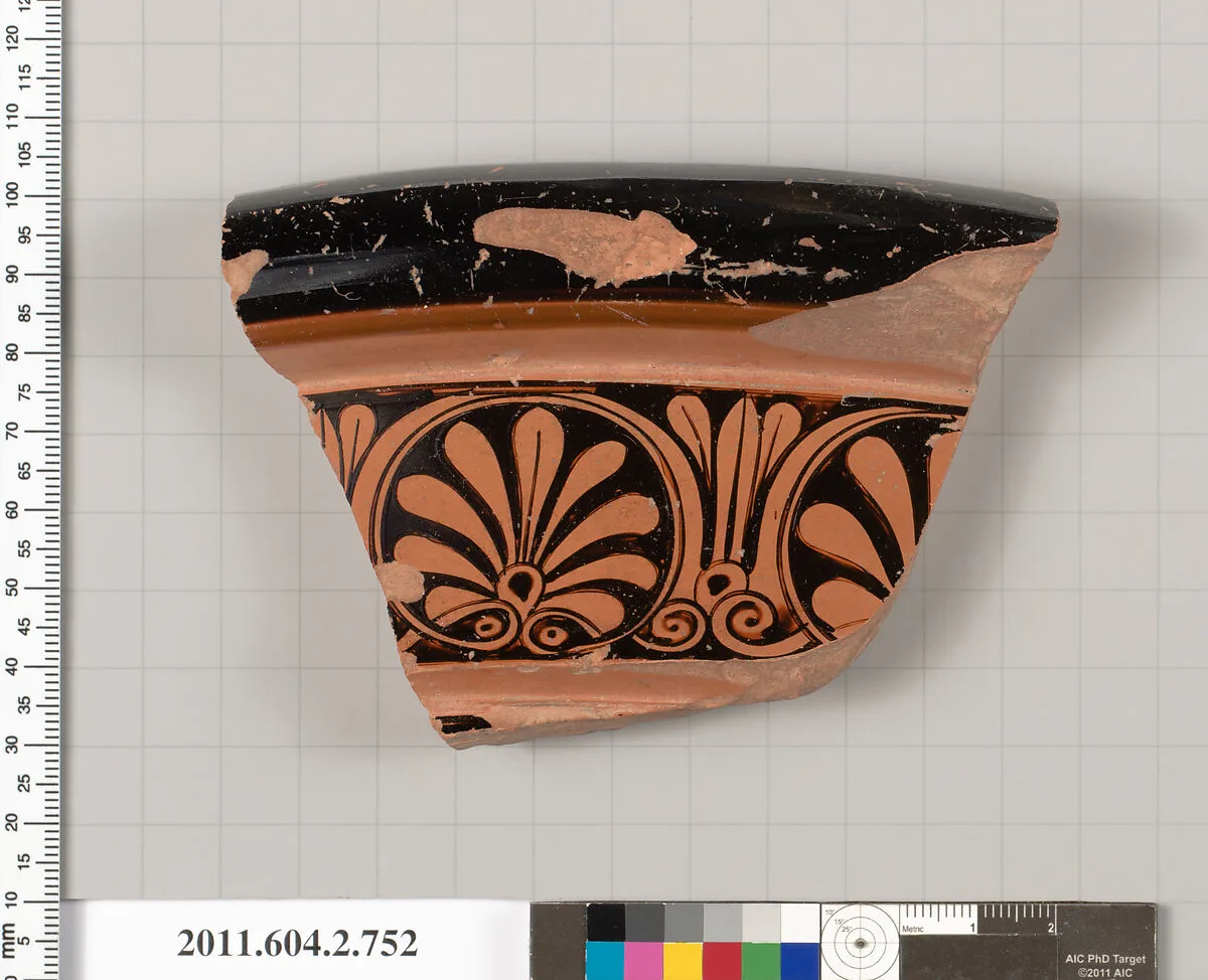 Terracotta fragment of a calyx-krater (bowl for mixing wine and water) — Unknown