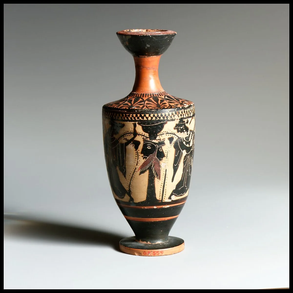 Terracotta lekythos (oil flask) — Marathon Painter