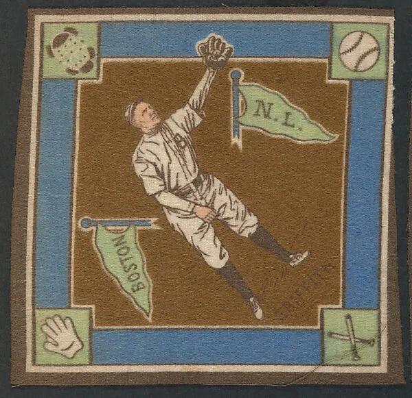 Tommy Griffith, Boston, National League from Baseball Players Felt Blanket series (B18) — Unknown