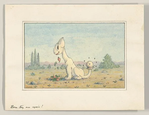 Here they are again!, possibly a "Wigglemuch" design — Herbert E. Crowley