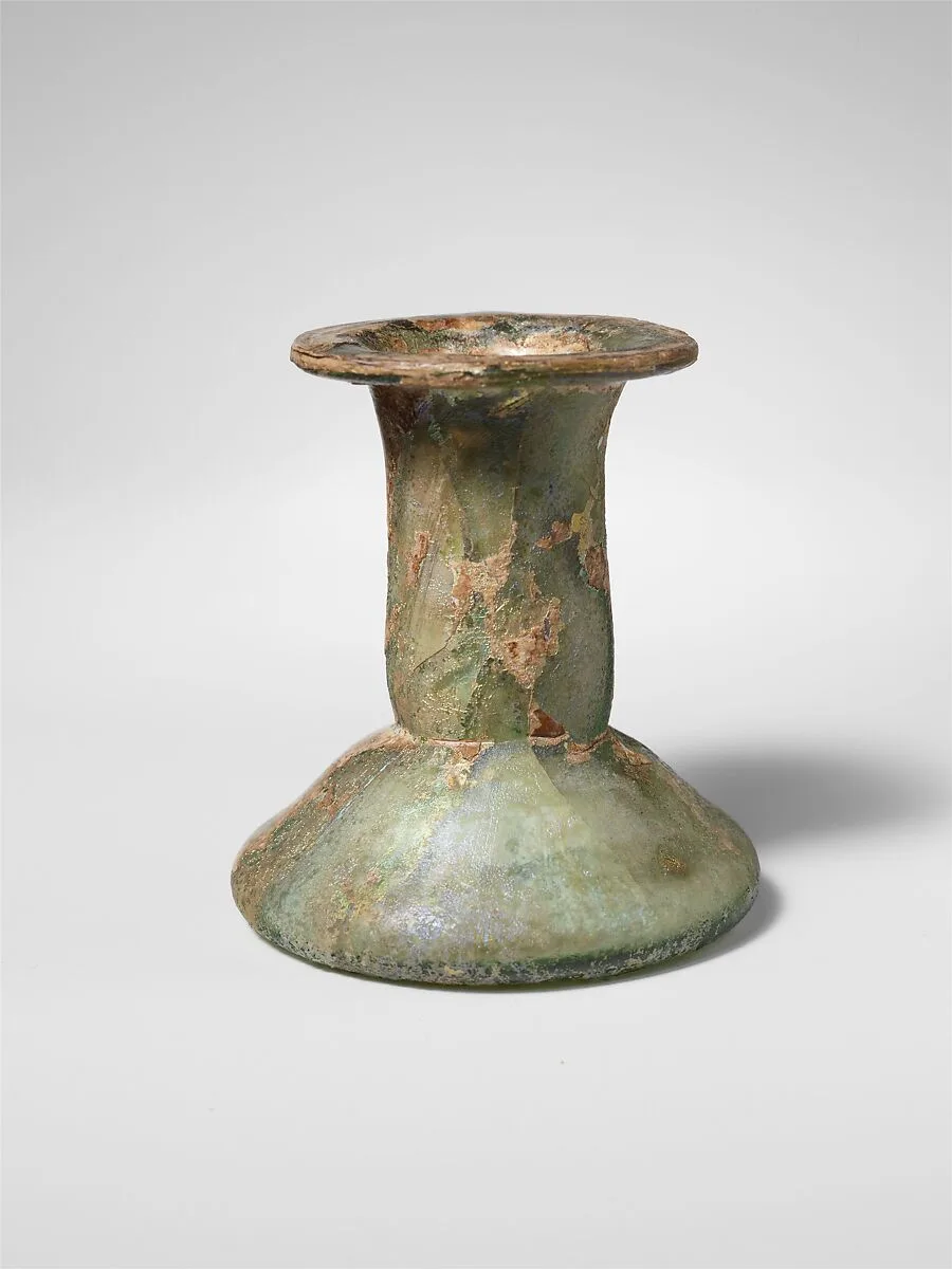 Glass perfume bottle — Unknown