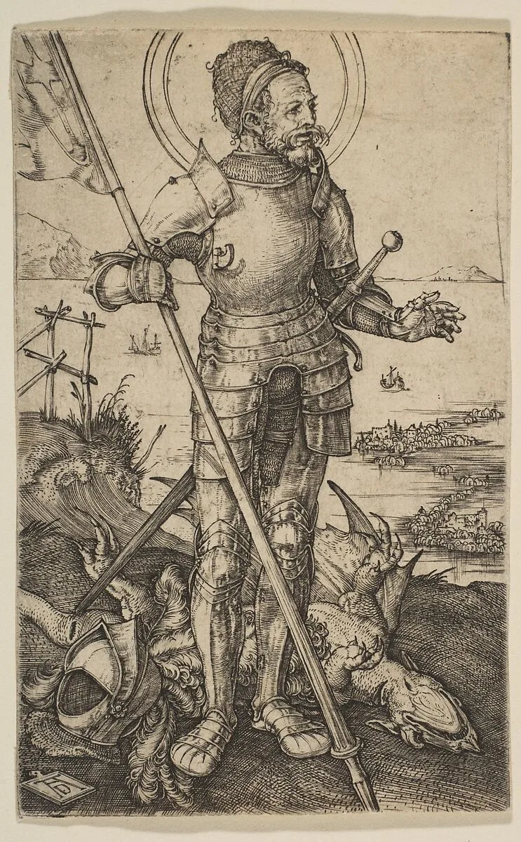 Saint George Standing — Albrecht Dürer