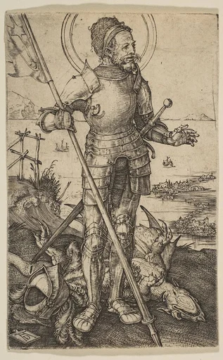 Saint George Standing