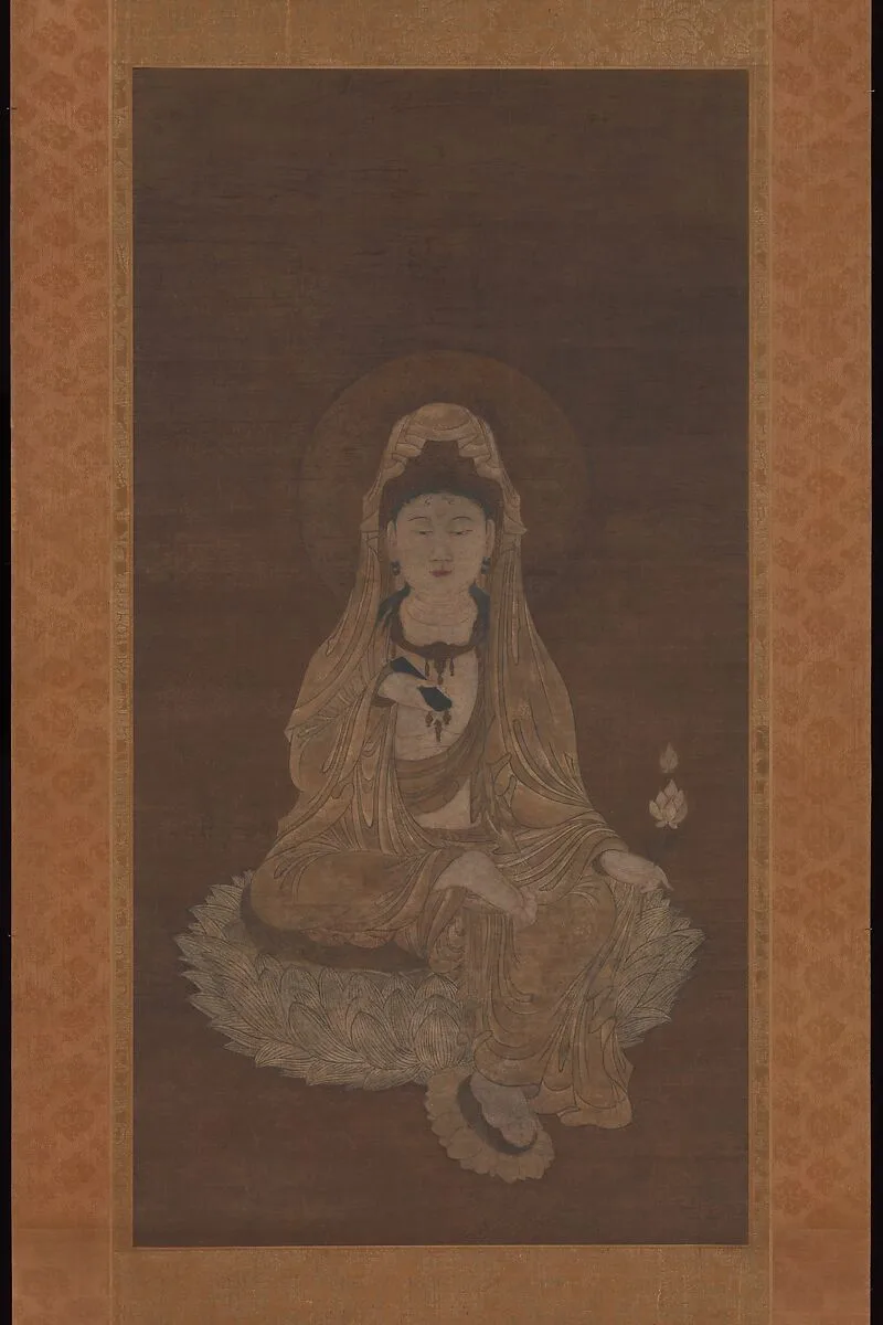 白衣観音図|White-Robed Kannon — Unknown
