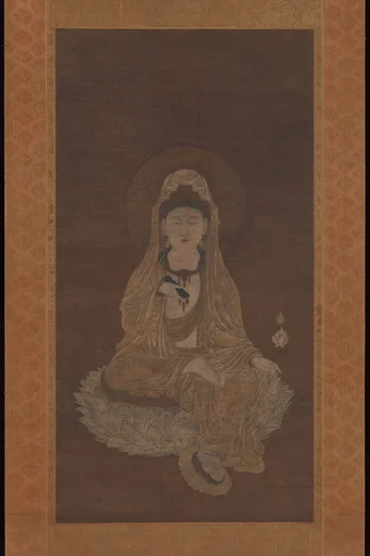 白衣観音図|White-Robed Kannon