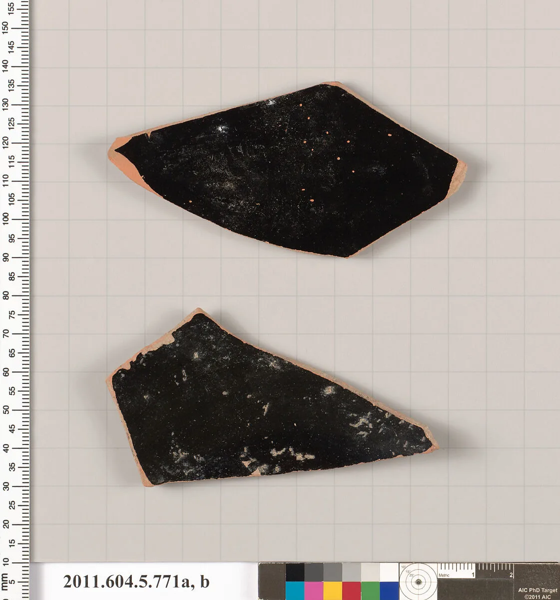 Terracotta fragments of kylikes (drinking cups) — Unknown