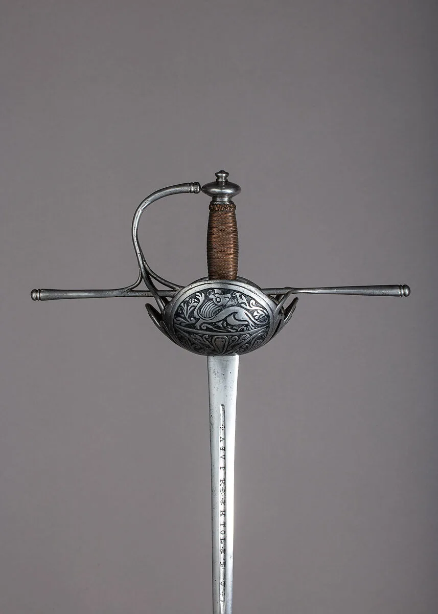 Cup-Hilted Rapier — Unknown