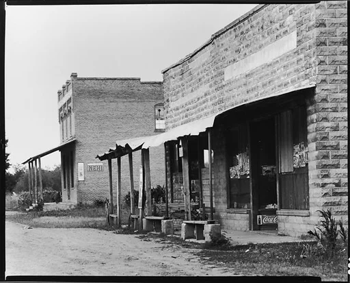 [Abandoned Storefronts, Advance, Alabama]