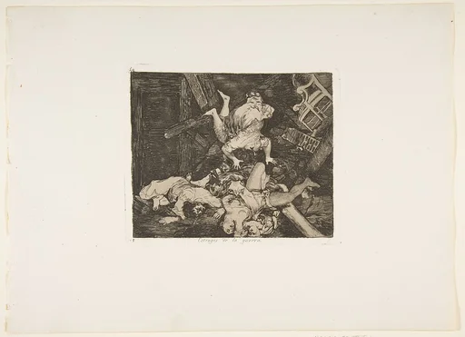 Plate 30 from "The Disasters of War" (Los Desastres de la Guerra): Ravages of war (Estragos de la guerra)