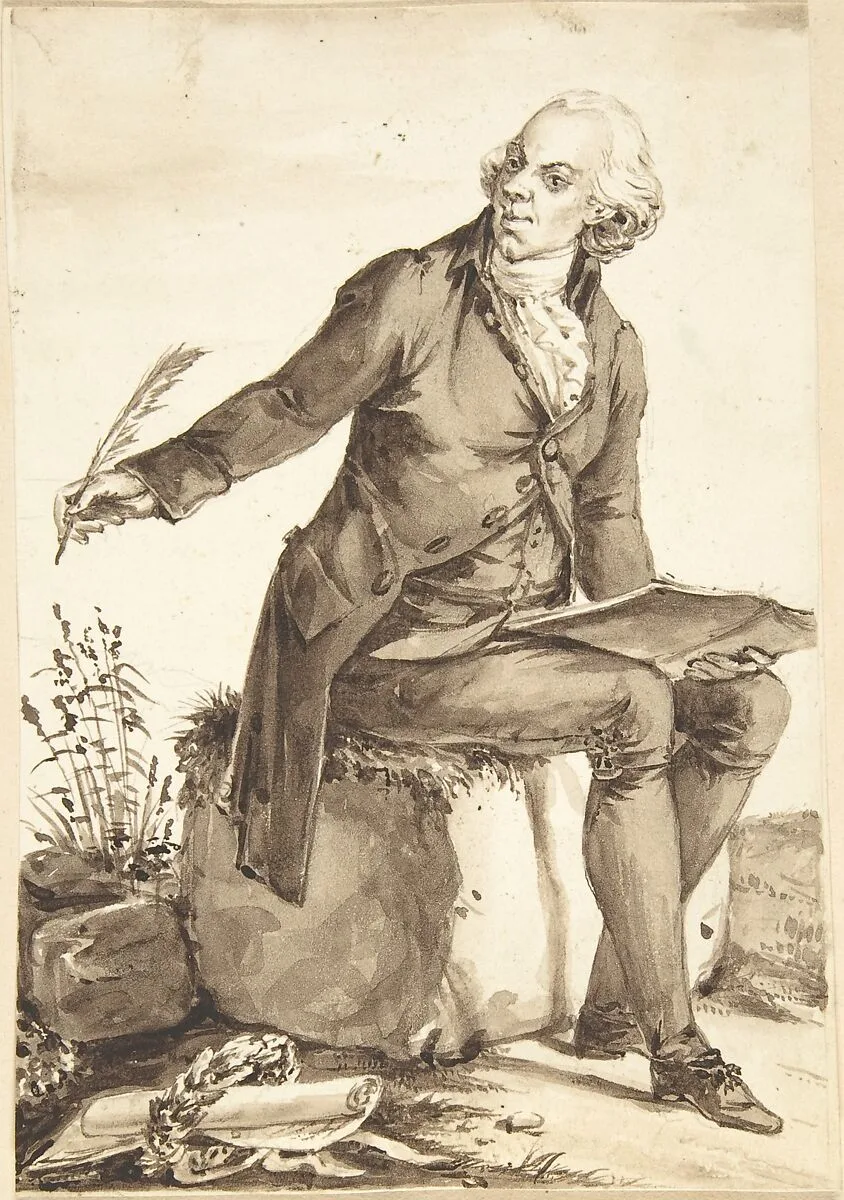 Portrait of Jacques Delille — Jean-Baptiste-François Bosio