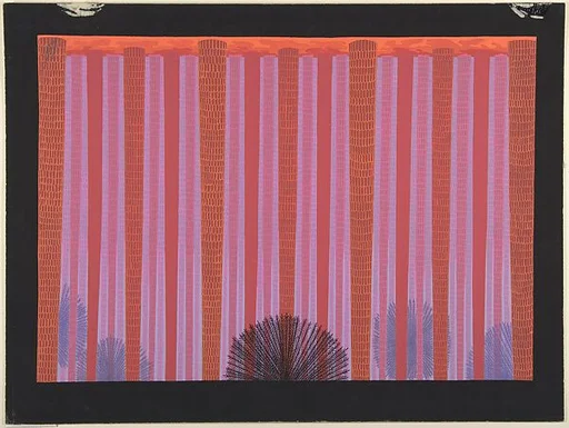 Set Design for "Ballet Africain," George White's Scandals, New York