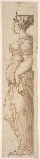 Caryatid Facing Left
