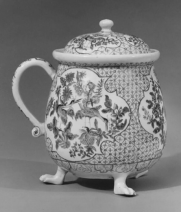 Sugar box with cover — Meissen Manufactory|Böttger Period|Abraham Seuter