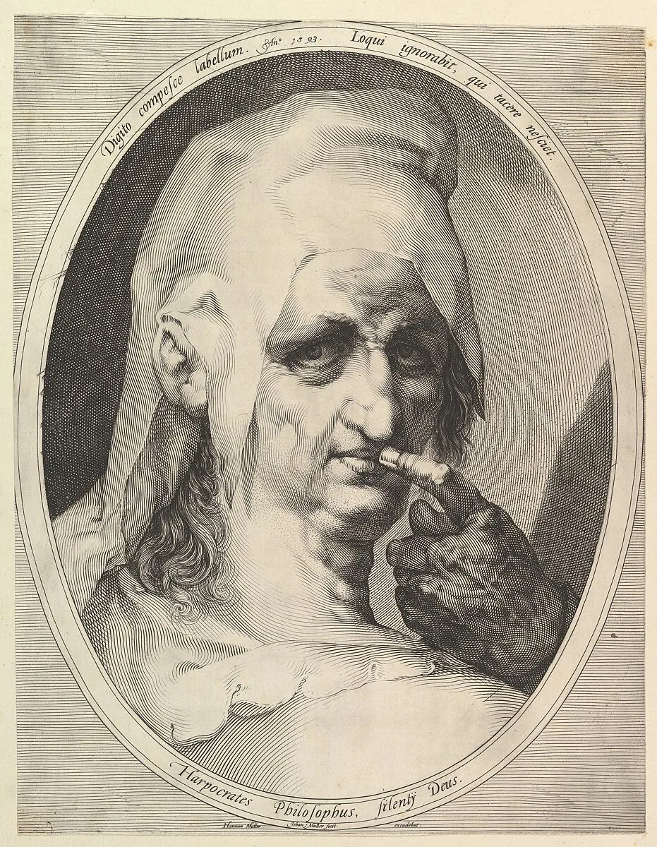Harpocrates, the God of Silence — Jan Muller|Harmen Jansz. Muller