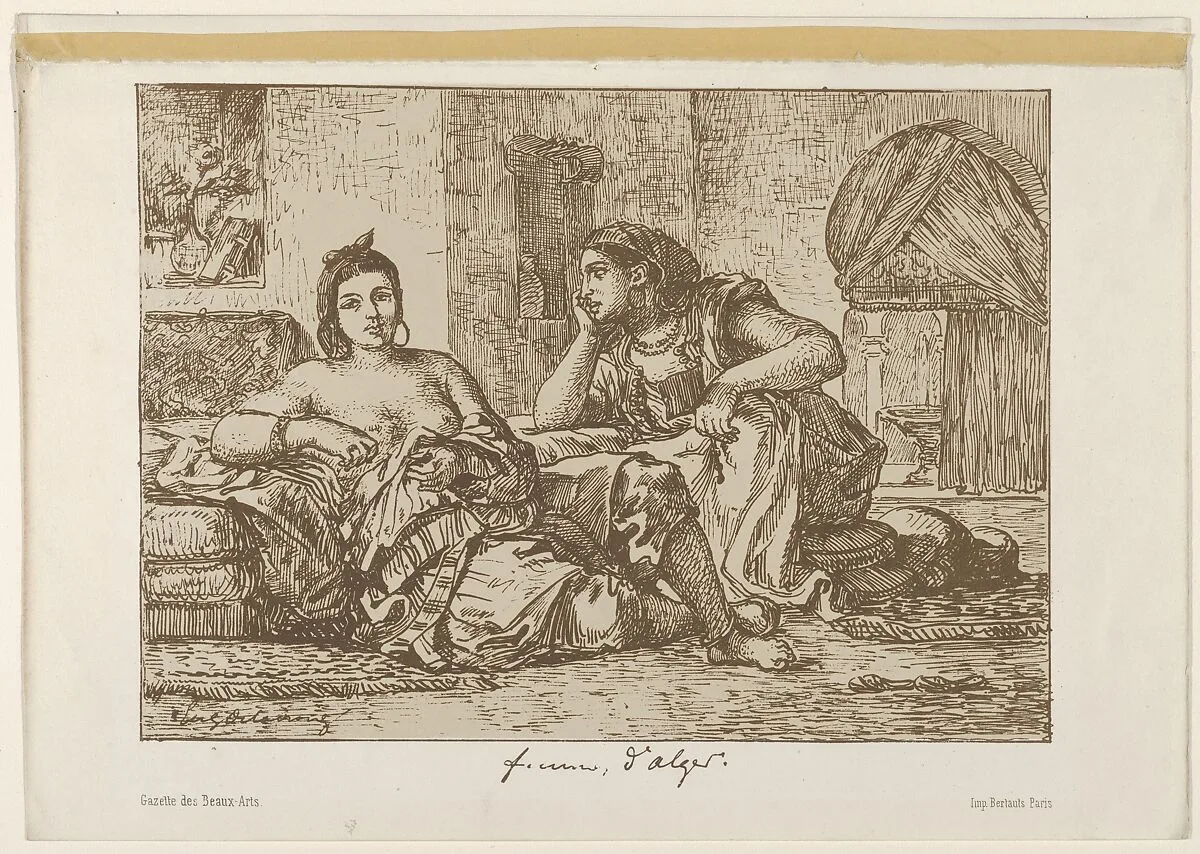 Women of Algiers — Eugène Delacroix