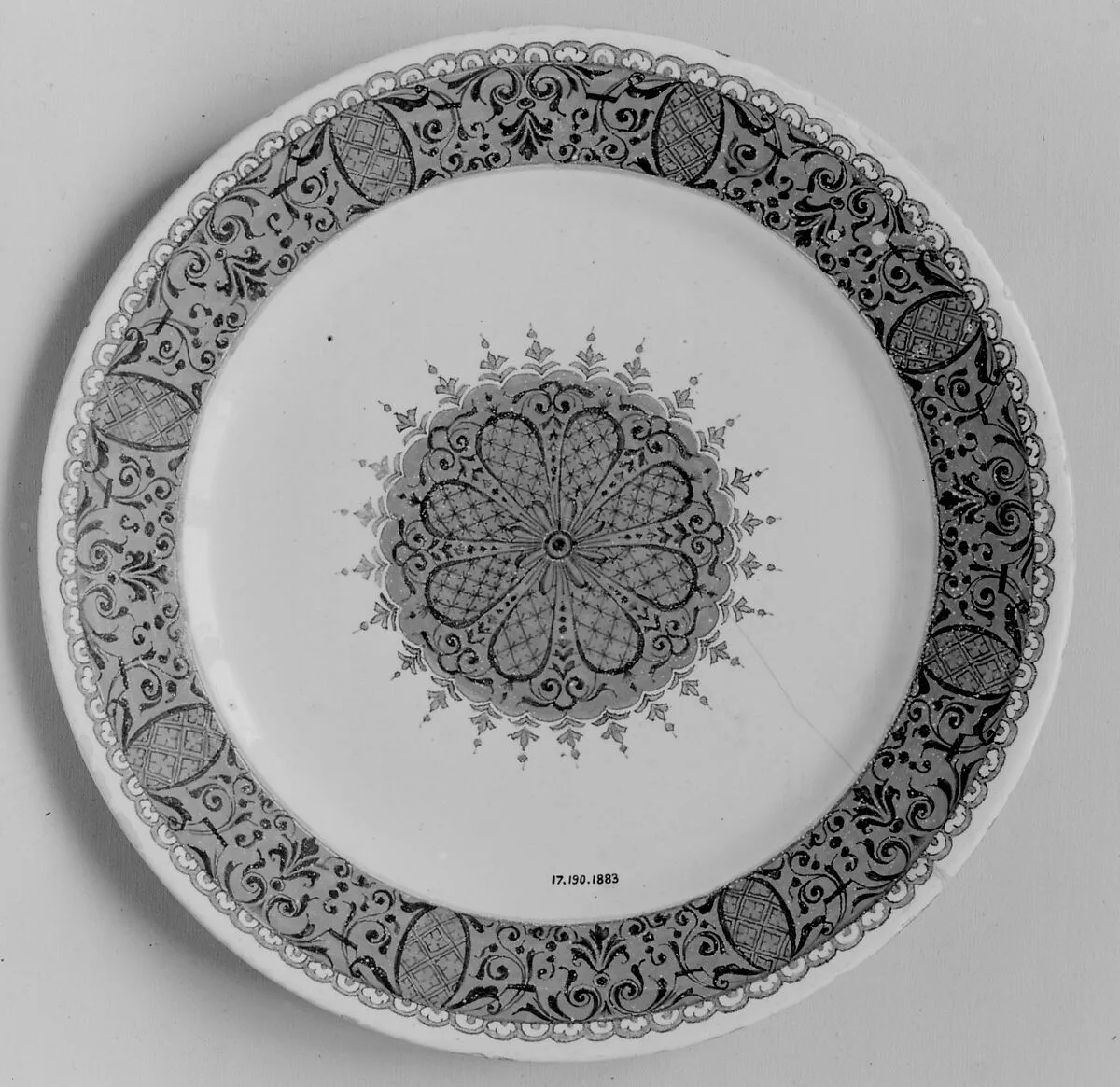 Plate — Unknown