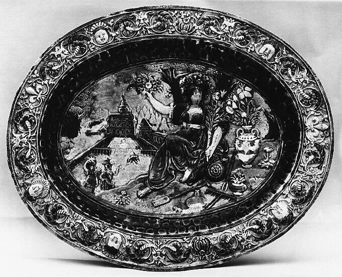 Dish — Bernard Palissy|Philips Galle|Maerten de Vos