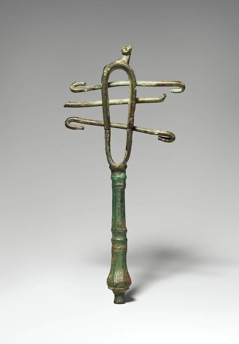 Bronze sistrum (rattle) — Unknown