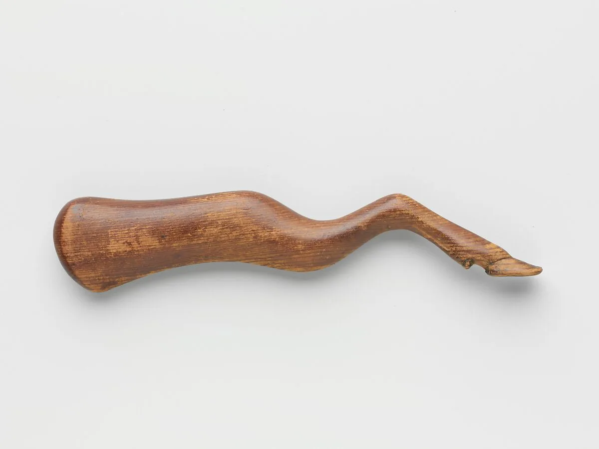 Model of the foreleg of a horned animal, perhaps from a foundation deposit — Unknown