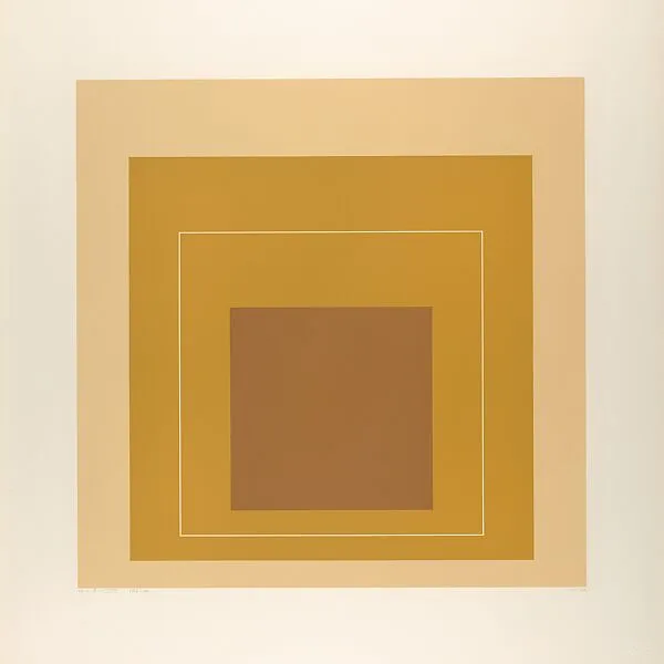 White Line Squares XVI (Series I) — Josef Albers|Gemini G.E.L.