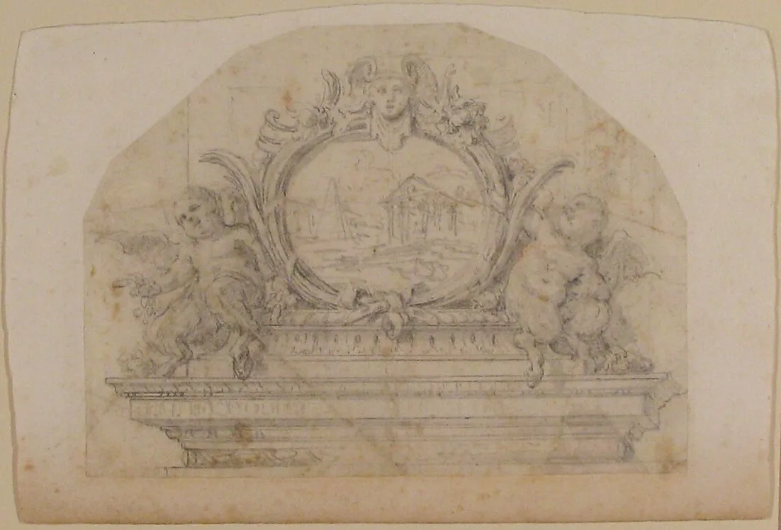 Ornamental Design — Anonymous, French, 18th century