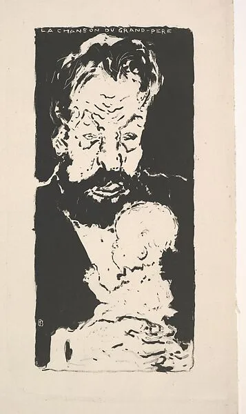 Grandfather's Song, from "Familiar Little Scenes" by Claude Terrasse — Pierre Bonnard