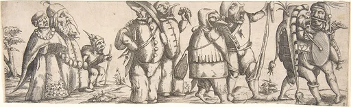 Procession of Monstrous Figures