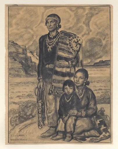 Navajo Family
