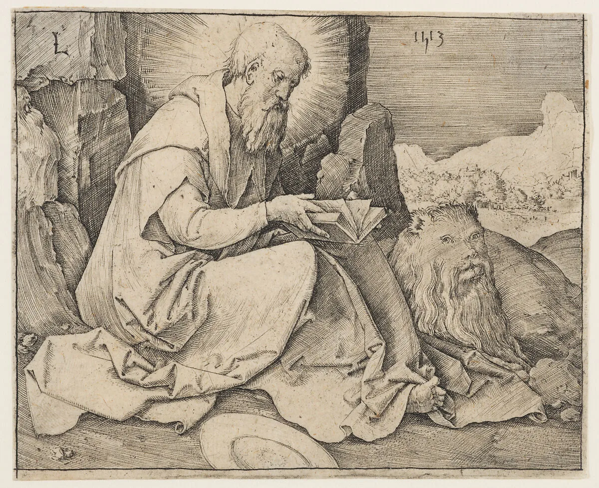 St. Jerome — Lucas van Leyden
