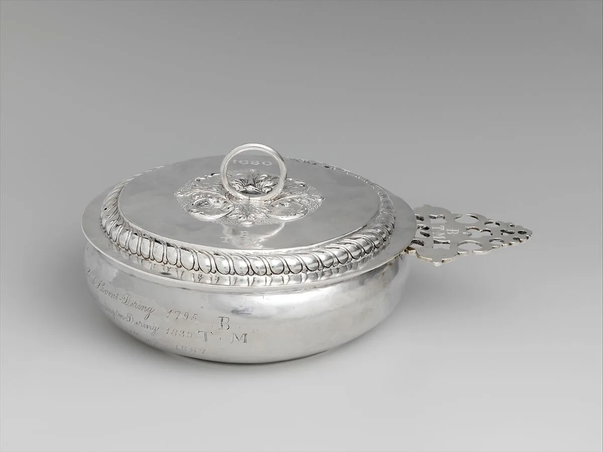 Porringer with Cover — Unknown
