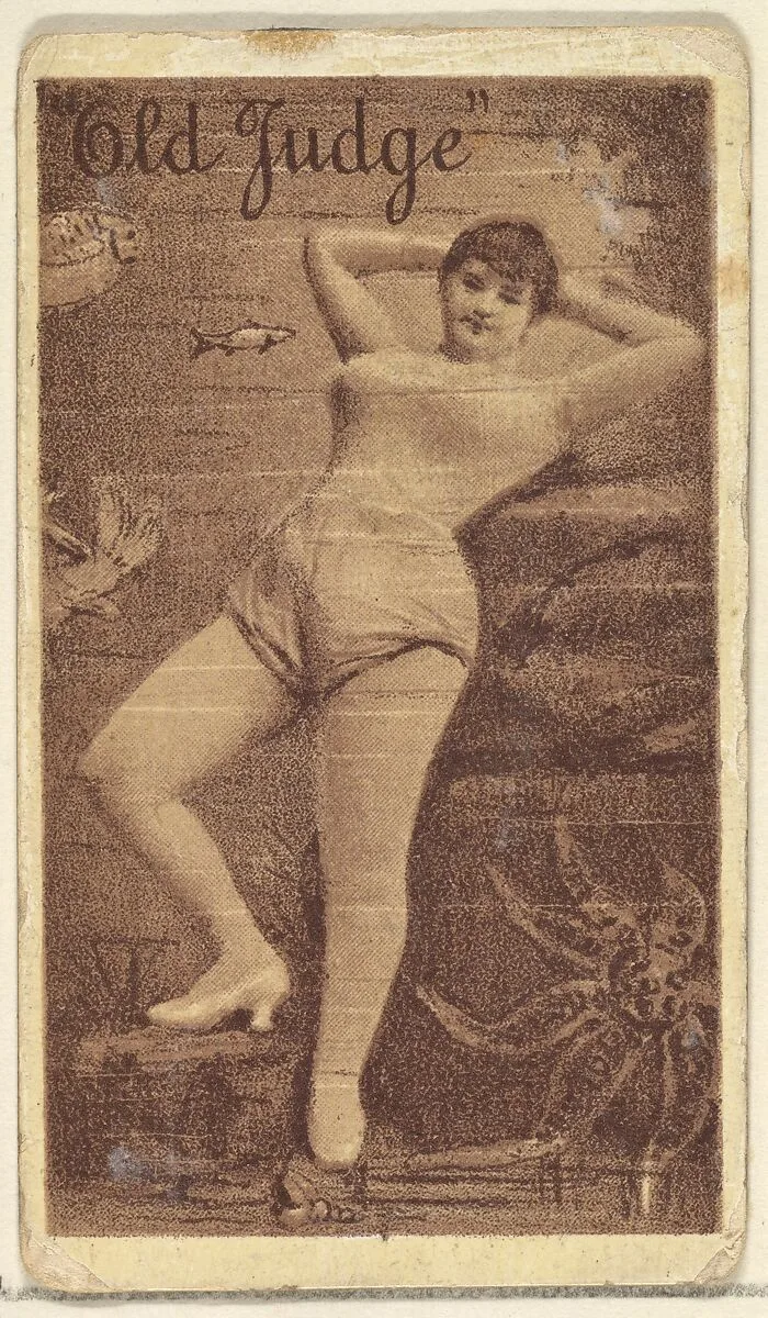 Actress from the Old Judge series (N167) for Old Judge Cigarettes — Goodwin & Company|Giles Lithographic Company