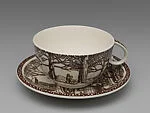 Maple Syrup Gathering cup and saucer
