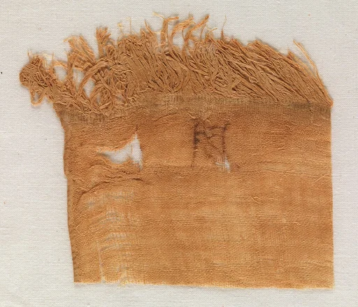 Linen marks from the wrappings of Henhenet's mummy