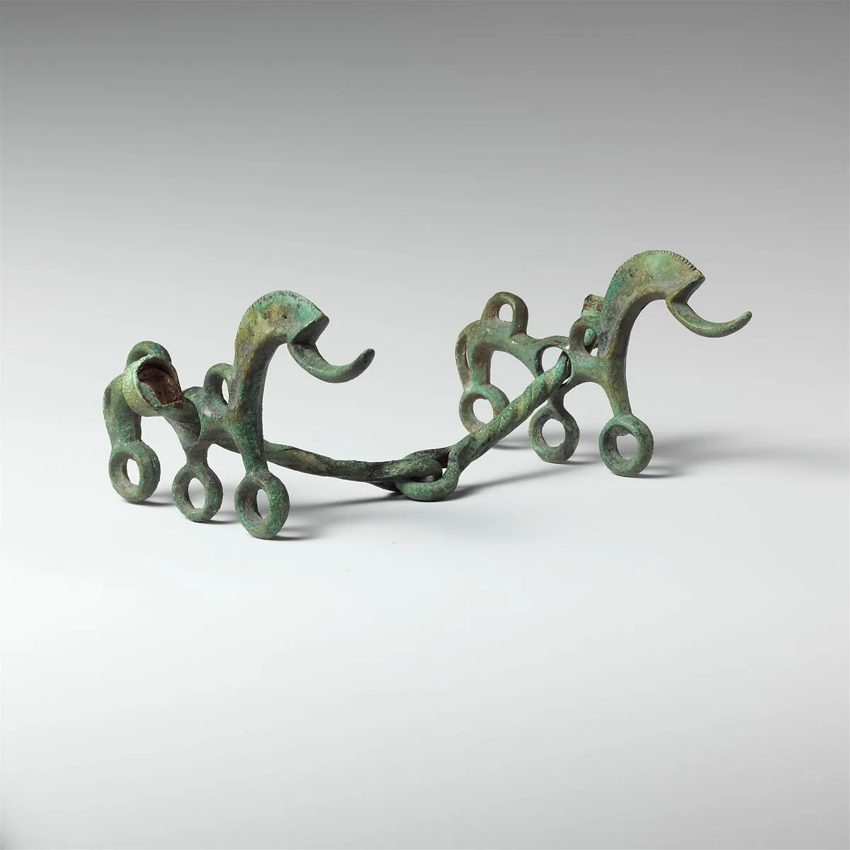 Bronze horse bit — Unknown
