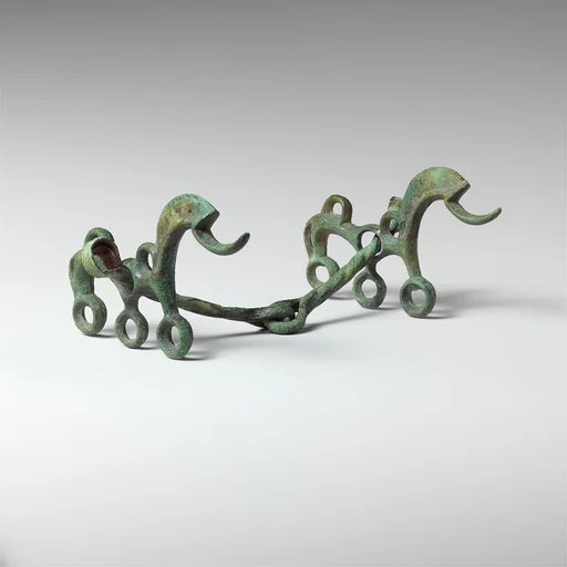 Bronze horse bit