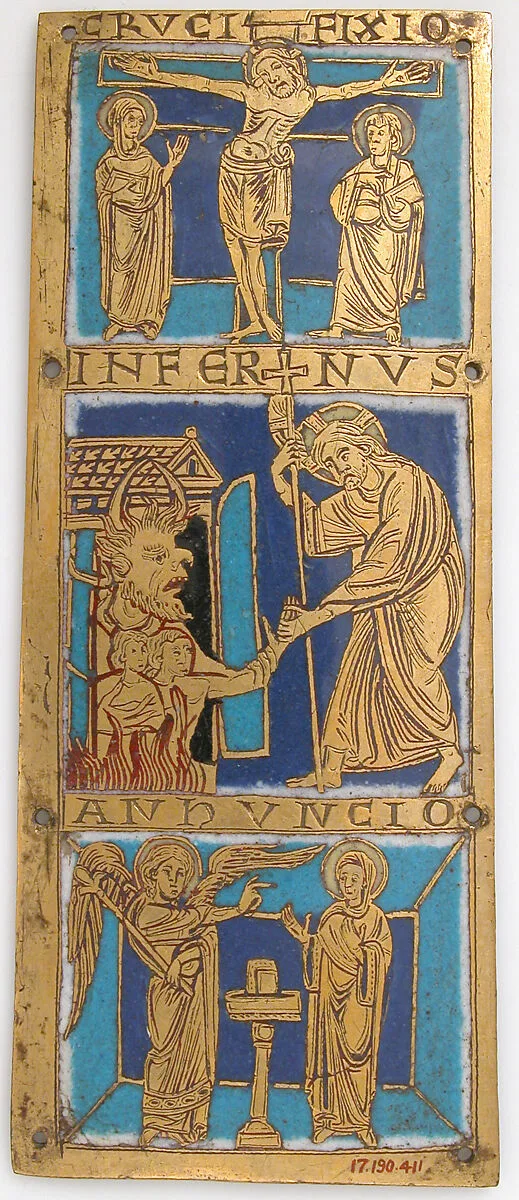 Plaque from a Portable Altar with Scenes from the Life of Jesus — Unknown