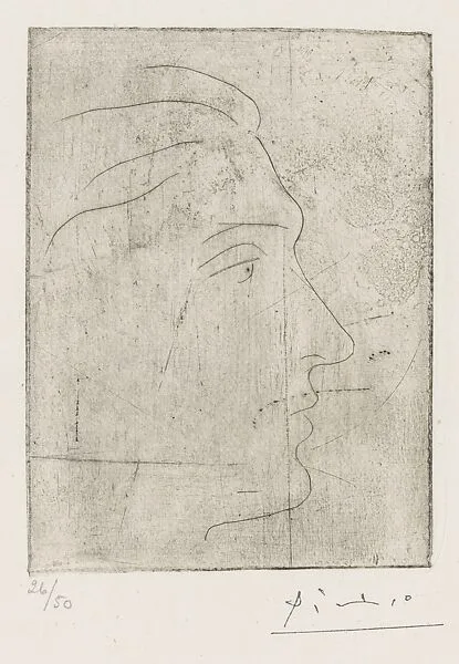 Profile I — Pablo Picasso|Jacques Frélaut|Galerie Louise Leiris