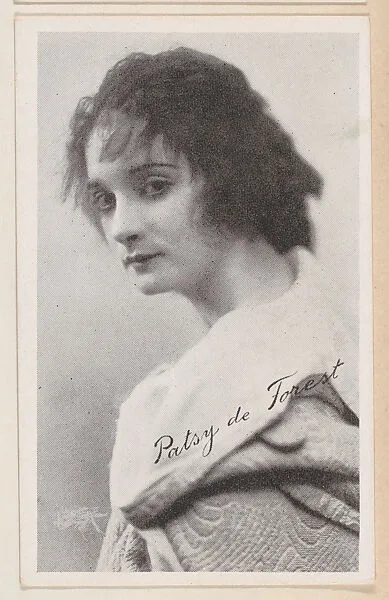 Patsy de Forest from Kromo Gravure "Leading Moving Picture Stars" (W623) — Kromo Gravure Photo Company, Detroit, Michigan