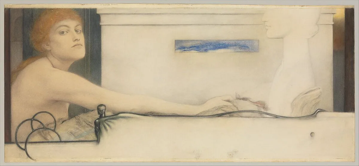 The Offering — Fernand Khnopff