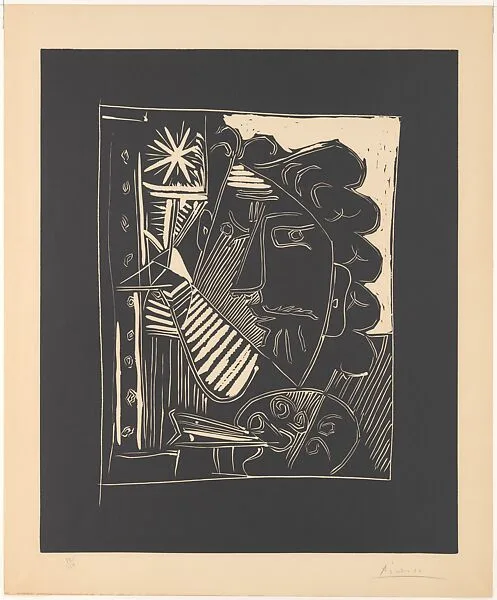 Painter and His Canvas — Pablo Picasso|Hidalgo Arnéra|Galerie Louise Leiris