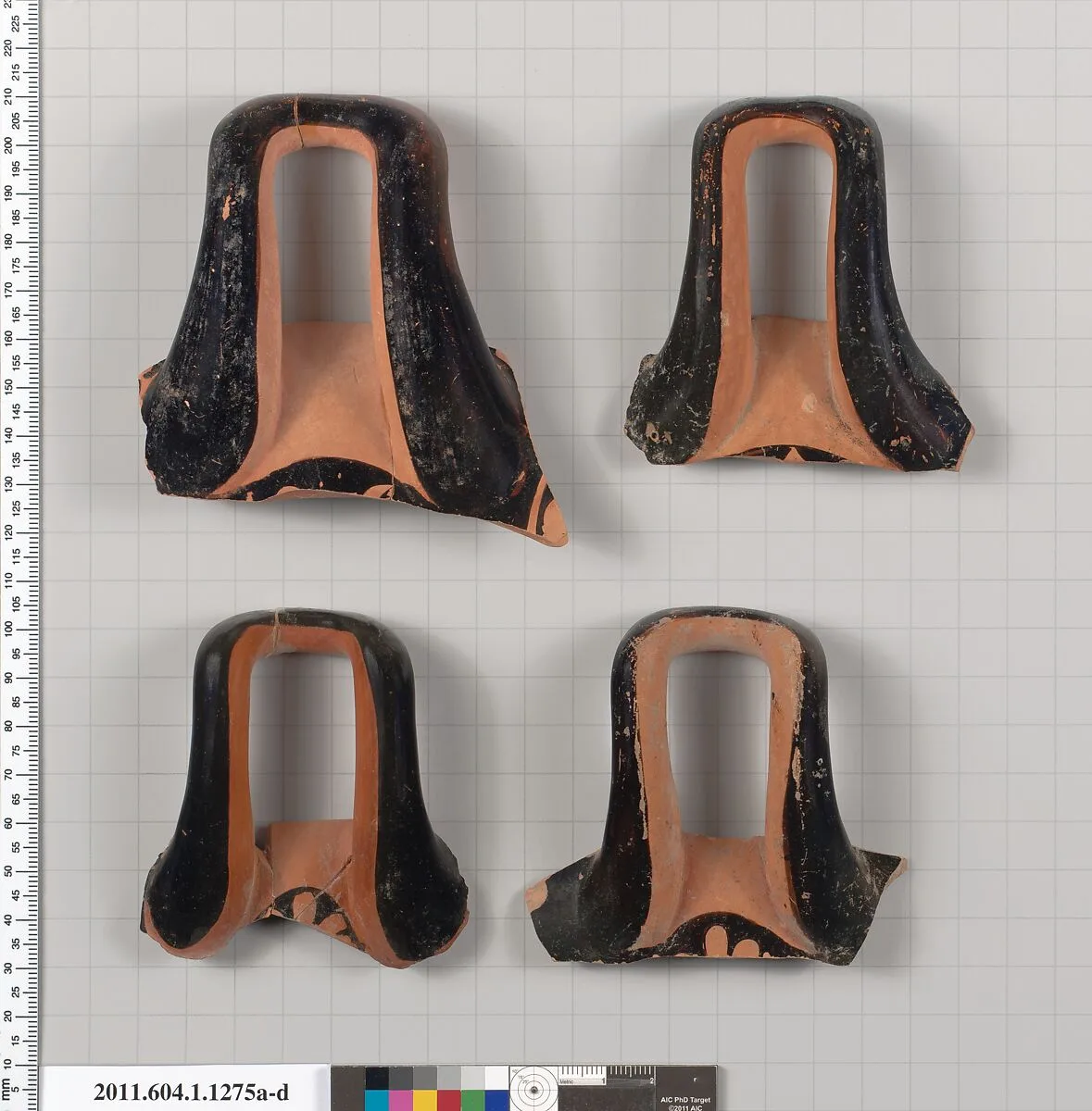 Terracotta fragments of kylikes (drinking cups) — Unknown