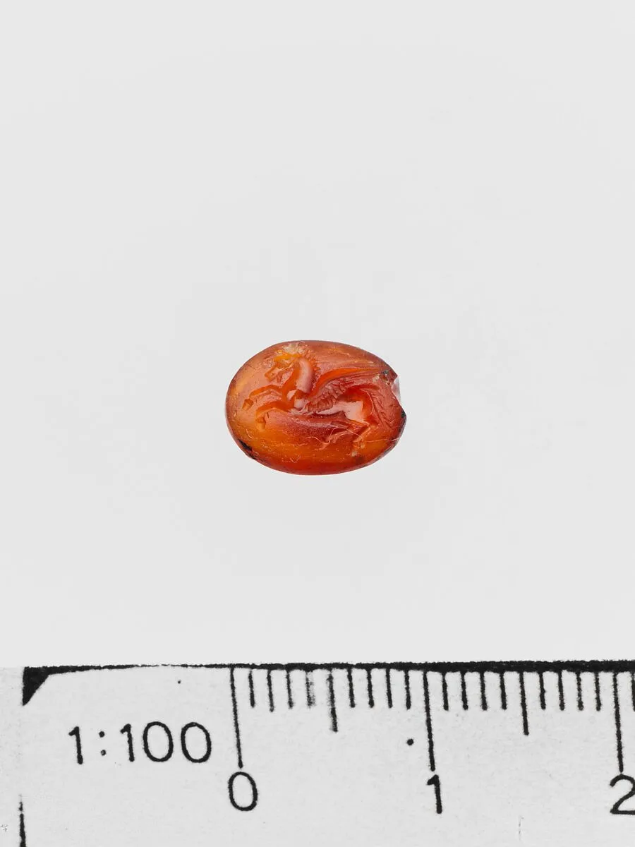 Carnelian ring stone — Unknown