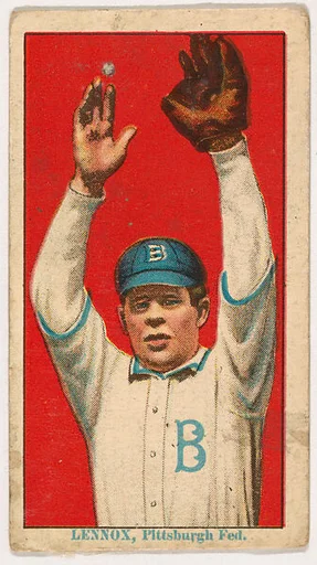 Ed Lennox, Pittsburgh, from Coupon Cigarettes Baseball Issue, 1914-1916