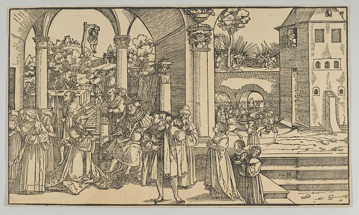 The Story of Esther — Hans Schäufelein