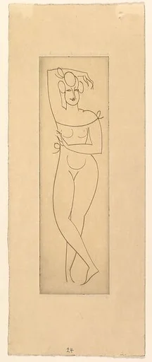 Female Nude, Standing