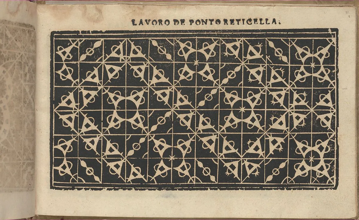 Studio delle virtuose Dame, page 31 (recto) — Isabella Catanea Parasole|Antonio Fachetti